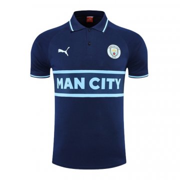 Maglia Polo Manchester City 2022-2023 Blu Marino Maglia Polo Manchester City 2022-2023 Blu Marino