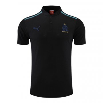 Maglia Polo Marsiglia 22-23 Nero Maglia Polo Marsiglia 22-23 Nero