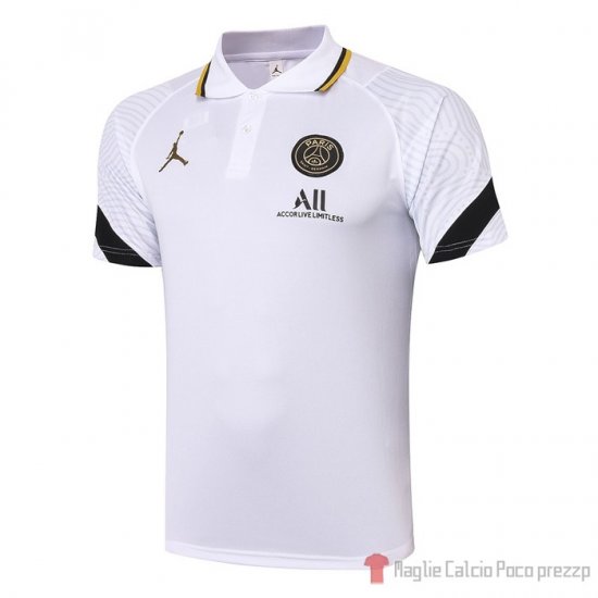 Maglia Polo Paris Saint-germain Jordan 2020-2021 Bianco - Clicca l'immagine per chiudere