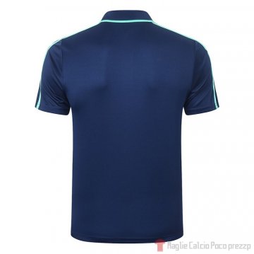 Maglia Polo Real Madrid 2020/2021 Blu