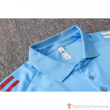 Maglia Polo Real Madrid 2020/2021 Blu