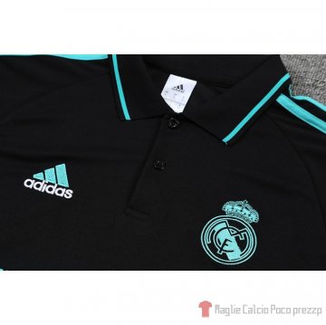 Maglia Polo Real Madrid 22-23 Nero E Verde