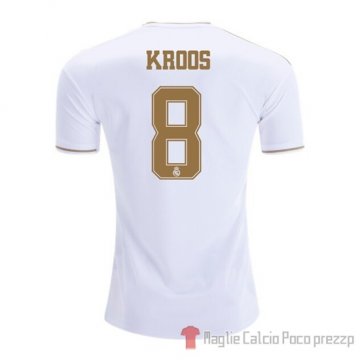 Maglia Real Madrid Giocatore Kroos Home 2019/2020 Maglia Real Madrid Giocatore Kroos Home 2019/2020