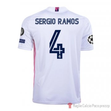 Maglia Real Madrid Giocatore Sergio Ramos Home 20-21 Maglia Real Madrid Giocatore Sergio Ramos Home 20-21