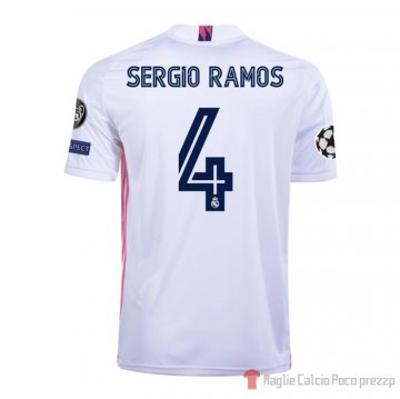 Maglia Real Madrid Giocatore Sergio Ramos Home 20-21