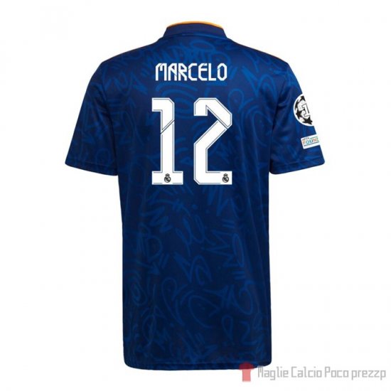 Maglia Real Madrid Giocatore Marcelo Away 21-22 - Clicca l'immagine per chiudere