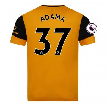 Maglia Wolves Giocatore Adama Home 20-21 Maglia Wolves Giocatore Adama Home 20-21