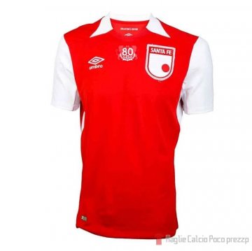 Thailandia Maglia Independient Santa Fe 80 Anos 2021