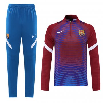 Tuta Da Track Felpa Barcellona 21-22 Rosso Tuta Da Track Felpa Barcellona 21-22 Rosso