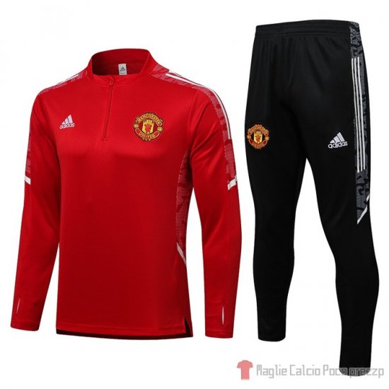 Tuta Da Track Felpa Manchester United Ucl 21-22 Rosso - Clicca l'immagine per chiudere
