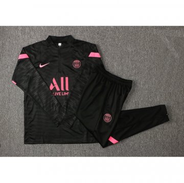 Tuta Da Track Felpa Paris Saint-germain Bambino 21-22 Nero