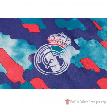 Tuta Da Track Felpa Real Madrid 2021 Blu