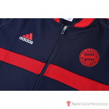 Tuta Da Track Giacca Bayern Munich 21-22 Blu