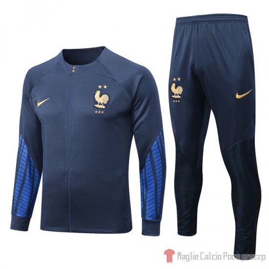 Tuta Da Track Giacca Francia Bambino 22-23 Blu Oscuro - Clicca l'immagine per chiudere