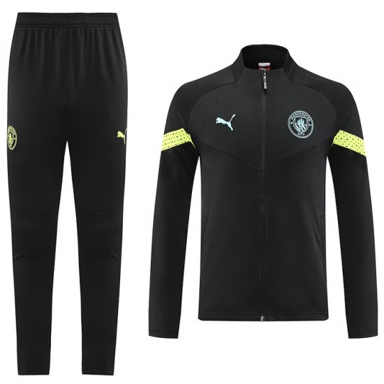 Tuta Da Track Giacca Manchester City 2022-23 Nero - Clicca l'immagine per chiudere