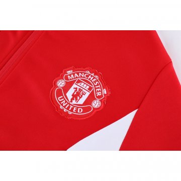 Tuta Da Track Giacca Manchester United 2022-23 Rosso