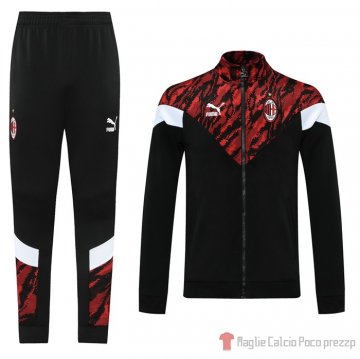 Tuta Da Track Giacca Milan 2021 Nero Tuta Da Track Giacca Milan 2021 Nero