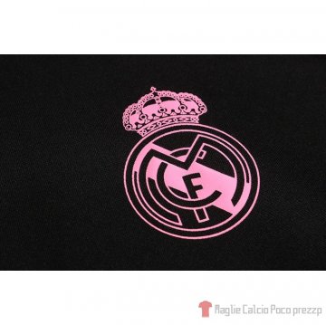 Tuta Da Track Giacca Real Madrid Bambino 20-21 Nero