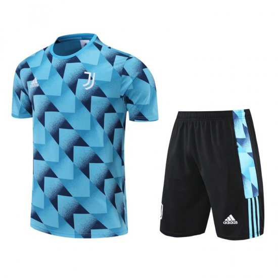 Tuta Da Track Juventus Manica Corta 2022-23 Blu - Pantalon Corto - Clicca l'immagine per chiudere