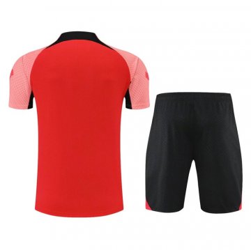 Tuta Da Track Liverpool Manica Corta 22-23 Rosso - Pantalon Corto