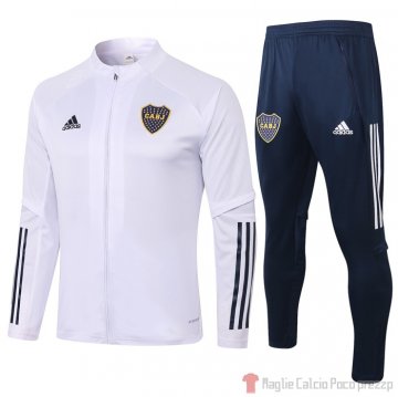 Tuta da Track Giacca Boca Juniors 2020/2021 Bianco