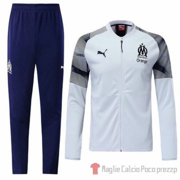 Tuta da Track Marsiglia N98 2019/2020 Bianco Tuta da Track Marsiglia N98 2019/2020 Bianco