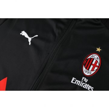 Tuta da Track Milan 2019/2020 Nero e Rosso