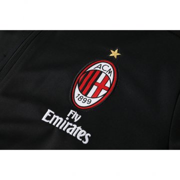 Tuta da Track Milan 2019/2020 Nero e Rosso