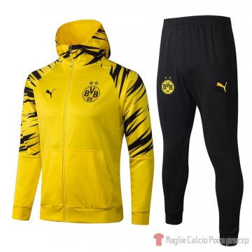 Tuta da Track Borussia Dortmund 2021 Giallo Tuta da Track Borussia Dortmund 2021 Giallo