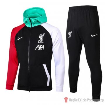 Tuta da track Liverpool 2020-2021 Nero Tuta da track Liverpool 2020-2021 Nero