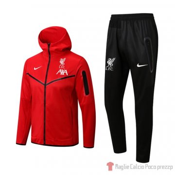 Tuta da Track Liverpool 22-23 Rojo Tuta da Track Liverpool 22-23 Rojo