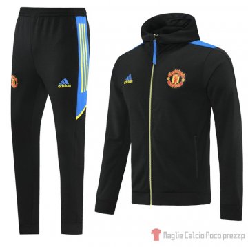 Tuta da Track Manchester United 21-22 Negro