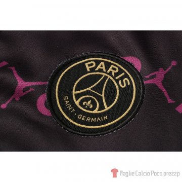 Tuta Con Capucha Del Paris Saint-germain Jordan 21-22 Purpura