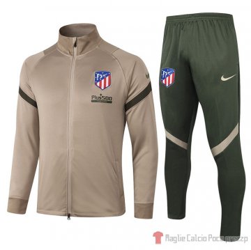 Tuta De Giacca Atletico Madrid 20-21 Caqui Tuta De Giacca Atletico Madrid 20-21 Caqui