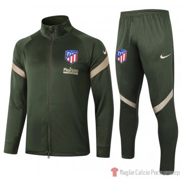 Tuta De Giacca Atletico Madrid 2020-21 Verde Tuta De Giacca Atletico Madrid 2020-21 Verde