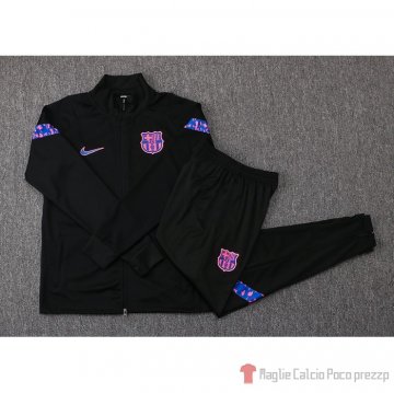 Tuta Giacca Barcellona 2021-22 Negro