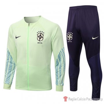Tuta Giacca Brasil Bambino 22-23 Verde Tuta Giacca Brasil Bambino 22-23 Verde