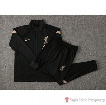 Tuta Giacca Liverpool Bambino 2021-22 Negro
