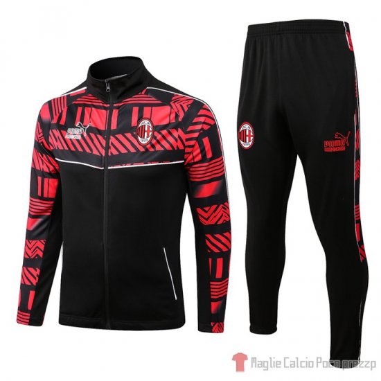 Giacca Tuta Milan 22-23 Rojo Y Negro - Clicca l'immagine per chiudere