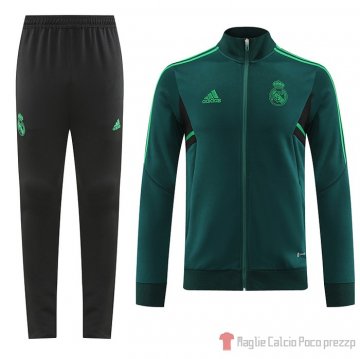 Tuta Giacca Real Madrid 22-23 Verde Tuta Giacca Real Madrid 22-23 Verde