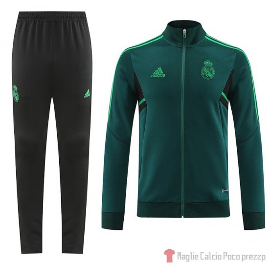Tuta Giacca Real Madrid 22-23 Verde - Clicca l'immagine per chiudere