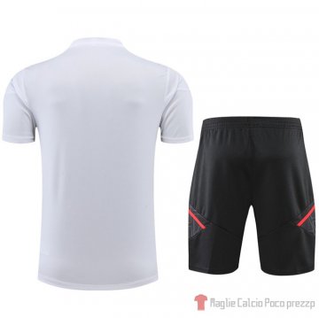 Chandal Del Bayern Munich Manica Corta 2022-23 Blanco - Pantalon Corto