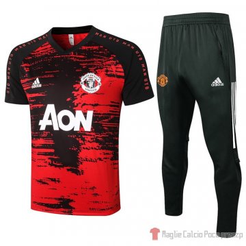 Tuta da track Manchester United Manica Corta 20-21 Rojo Tuta da track Manchester United Manica Corta 20-21 Rojo