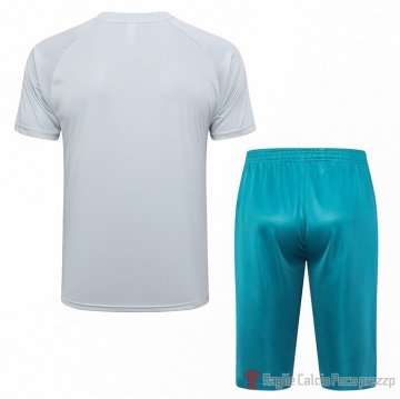 Tuta da track Palmeiras Manica Corta 23-24 Gris - Pantalon Corto