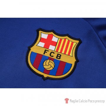 Felpa Della Tuta Barcellona Bambino 2022-2023 Azul