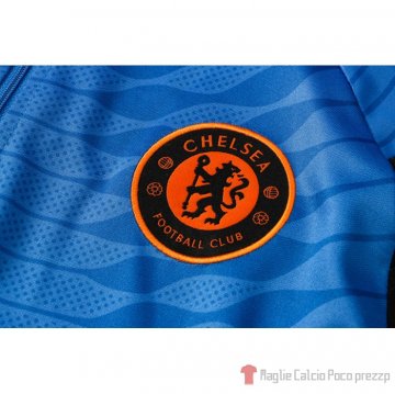 Tuta Da Track Felpa Chelsea 21-22 Azul