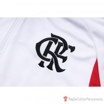 Felpa Della Tuta Flamengo Bambino 23-24 Blanco