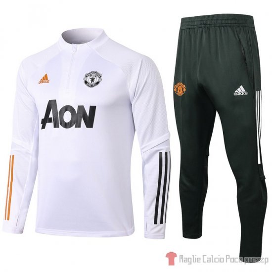 Felpa Manchester United 20-21 Blanco - Clicca l'immagine per chiudere