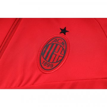 Felpa Della Tuta Milan 22-23 Rojo