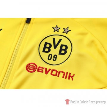 Giacca Borussia Dortmund 22-23 Amarillo Y Negro